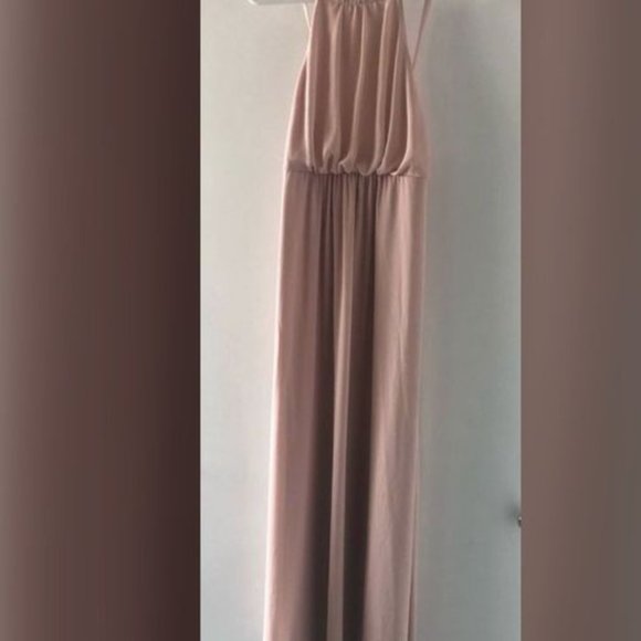 ShowMeYourMuMu "Amanda Maxi Dress" Dusty Blush (pink) - Size XS/S/Med - Picture 3 of 4